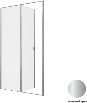 Душевая дверь Allen Brau Priority 120 3.31032.BA серебро браш фото 15