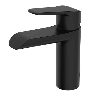 Смеситель для раковины Clever Start Elegance 60713 матовый черный фото 1
