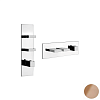 Смеситель Gessi Rettangolo Wellness 43024-708 шлифованная медь фото 1