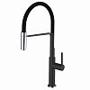 Смеситель для кухни с съемным изливом Clever Chef SLIM NEGRO CROMO 60148 черный/хром фото 1
