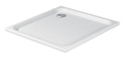 Душевой поддон Duravit D-Code 720103000000000 квадратный, белый фото 1