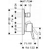 Смеситель Hansgrohe Talis 32477000 фото 2