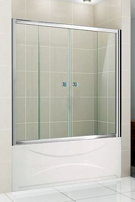 Душевая шторка Cezares PRATICO-VF-2-150/140-C-Cr фото 1