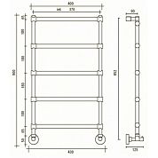 Полотенцесушитель Margaroli Sole 442/5-40 CRN