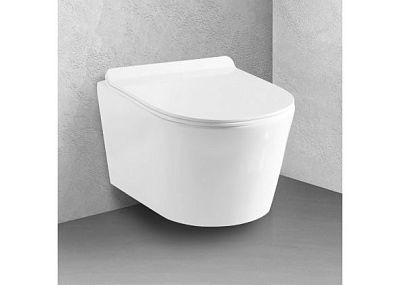 Унитаз подвесной BelBagno Flay-R BB053CHR фото 1