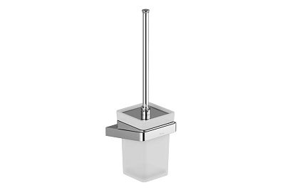 X07P330 держатель для туалетной щётки 10° (стекло) фото 1