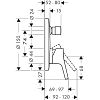 Смеситель Hansgrohe Talis S 72406000 фото 2