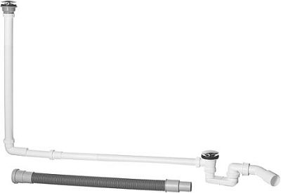 Комплект слива-перелива Duravit Blue Moon 790236000001000 хром фото 1