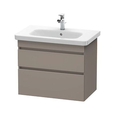 Тумба подвесная Duravit DuraStyle DS648104343 базальт матовый фото 1