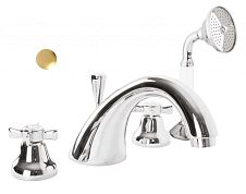 Смеситель на борт ванны Cezares LORD-BVD-03/24