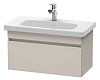 Тумба подвесная Duravit DuraStyle DS639909191 серо-коричневый фото 1
