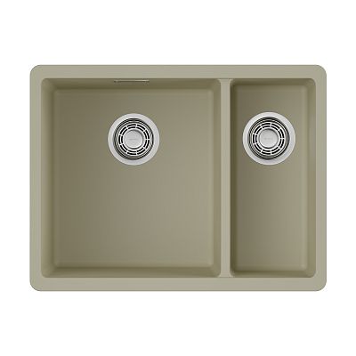 Omoikiri Kata 55-2-U-BE Artgranit/ваниль фото 1