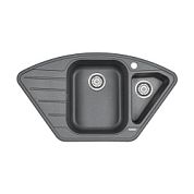 Мойка кварцевая WIESE, PM529050-DG, графит, 890х490, Paulmark
