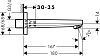 Излив на ванну настенный Hansgrohe Metropol 32542000 Хром фото 2