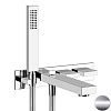 Смеситель Gessi Rettangolo T 20323-706 чёрный металл фото 1