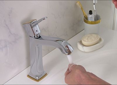 Смеситель для раковины Hansgrohe Metropol Classic 31301000 Хром фото 5