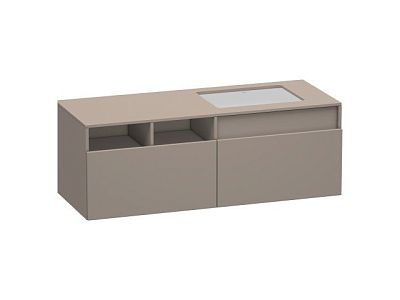 Тумба подвесная Duravit DuraStyle DS6885R4343 бальзат матовый фото 1