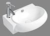 Раковина накладная BelBagno BB1059 фото 1