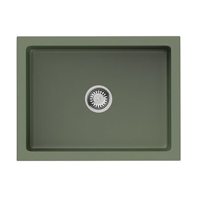 Omoikiri Mikura 61-OL Natceramic/olive фото 1