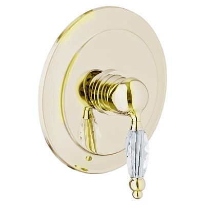 Смеситель для душа Webert Alexandra AL880101 Золото/кристалл Swarovski фото 1