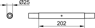 Соединительная штанга KEUCO Plan 14932 010000 хром фото 3