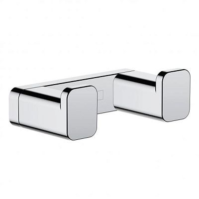 Двойной крючок HANSGROHE AddStoris 41755000 Хром фото 1
