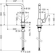 Смеситель Hansgrohe Focus 31817800