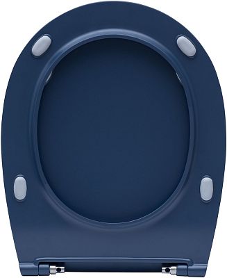 Крышка-сиденье для унитаза Allen Brau Fantasy Soft-Close 4.11005.ID индиго фото 3