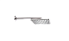 Верхний душ Bossini Cosmo H70597H Хром с кронштейном фото 1