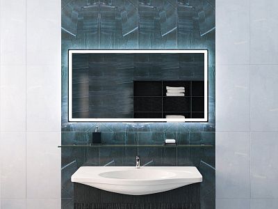 Зеркало для ванной с подсветкой Sfera SKY+ 60х65 фото 1