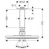 Верхний душ Hansgrohe Raindance S 180 Air 1jet 27478000 фото 2