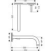 Смеситель Hansgrohe Axor Uno 38115000 фото 2