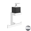 Стойка Gessi Rettangolo Shower 20880-706 чёрный металл фото 1