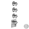 Смеситель Gessi Gessi316 Wellness 54506-707 шлифованный черный металл фото 1