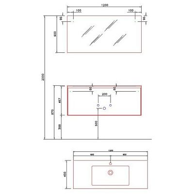 Комплект мебели Novello Light 45 G116 OL фото 2