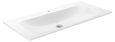 Раковина встраиваемая для смесителя на 1 отверстие Keuco PLAN 32970 100х49х1.7 см фото 1