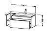 Тумба подвесная Duravit DuraStyle DS639602222 белый глянцевый фото 2