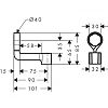 Держатель для душа Hansgrohe Porter 28335000 Хром фото 2