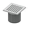 Решетка декоративная TECE TECEdrainline S Quadratum 3660008 фото 1