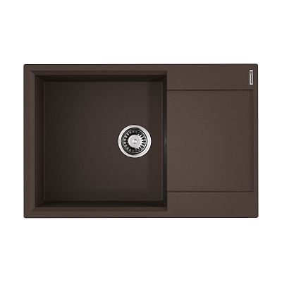 Omoikiri Daisen 78-LB-DC Artgranit/темный шоколад фото 1
