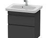 Тумба подвесная Duravit DuraStyle DS647904949 графит матовый фото 1