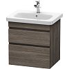 Тумба подвесная Duravit DuraStyle DS648005151 сосна коричневая фото 1