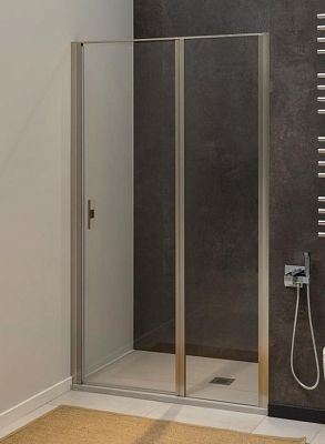 Душевая дверь Allen Brau Priority 100 3.31005.BA серебро браш фото 1