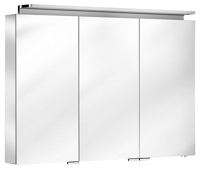 Зеркальный шкаф Keuco Royal L1 13606171302 алюминий серебристый фото 1