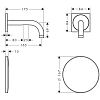 Смеситель Hansgrohe Axor Uno 38119000 фото 2