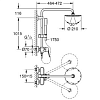 Душевая стойка Grohe Eurodisc Cosmopolitan 23058003 фото 2