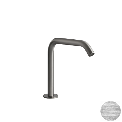 Излив Gessi Gessi316 Trame 54091-707 шлифованный черный металл фото 1