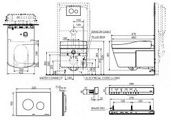 Унитаз подвесной TOTO Neorest EW TCF994RWG#NW1