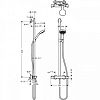 Душевой гарнитур Hansgrohe Croma Select E 27248400 фото 2