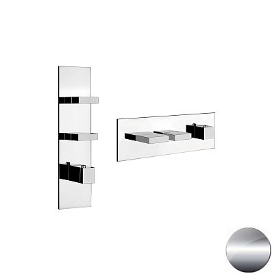 Смеситель Gessi Rettangolo Wellness 43024-706 черный металл фото 1